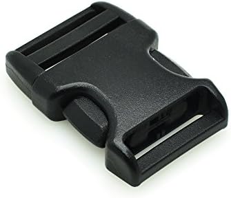 20pcs 3/4"Plastic Side Release Buckles Slimwaist Dog Collar Backpack Straps Webbing 20mm