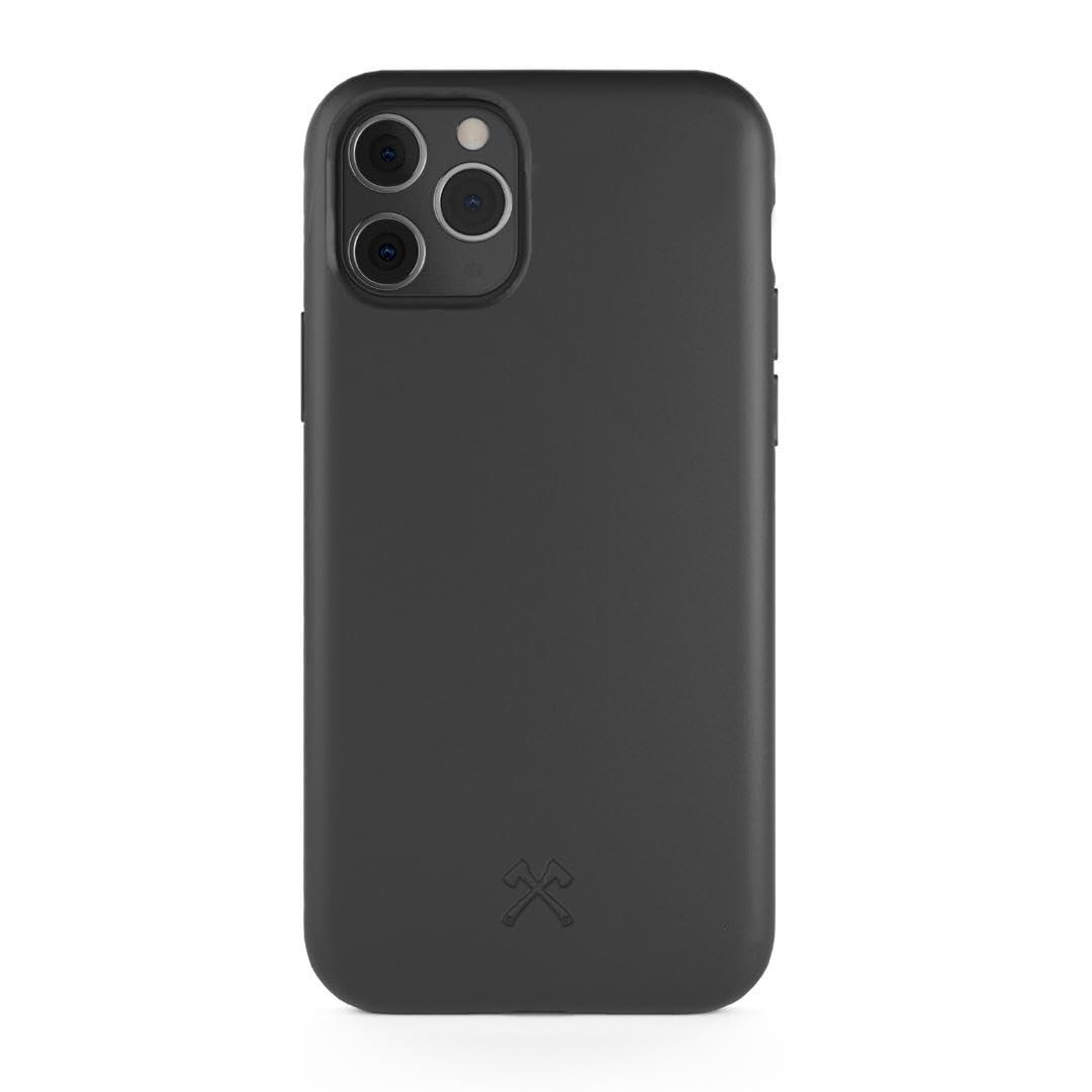 Woodcessories - Phone Case compatible with iPhone 11 Pro Case Black - Ecofriendly, made from plants