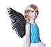 FashionWings (TM Children's Black Butterfly Style Costume Feather Angel Wings