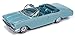 1962 Chevrolet Impala Open Convertible Twilight Turquoise Light Teal Interior Vintage Muscle Limited Edition to 4,128 Pieces Worldwide 1/64 Diecast Model Car Autoworld 64192/ AWSP014 B