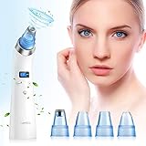 Blackhead Remover Vacuum, Facial Pore Cleanser for stubborn blackheads, USB Rechargeable Blackhead Sucker, Electric Skin Cleanser Blackhead Extractor Tool, Microdermabrasion Skin Pore