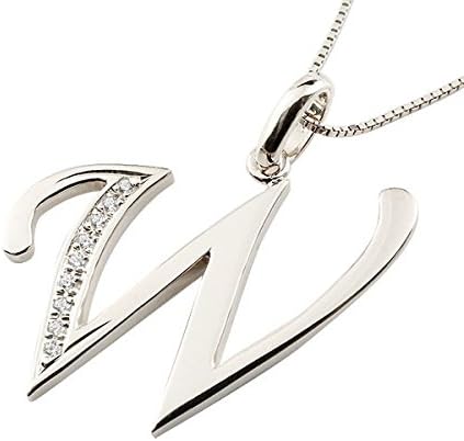 プラチナ イニシャル ネックレス ペンダント ネーム アルファベット Pt900 公式サイト レディース ダイヤモンド W メンズ