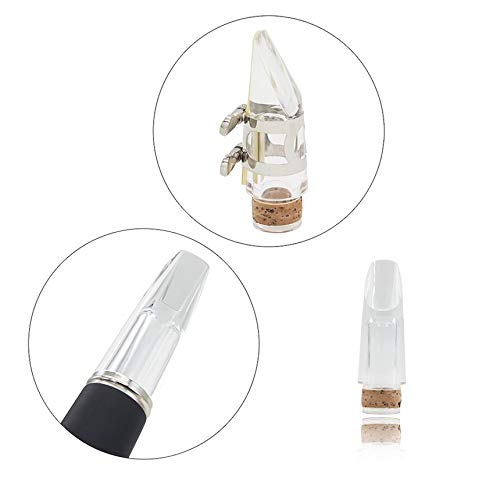 Portable Clarinet Mouthpiece Replacement Parts Musical Instrument Accessories clear