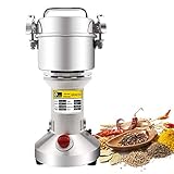 300g Electric Grain Mill Spice Herb Grinder Pulverizer super fine powder machine For Spice herbs grains coffee rice corn sesame soybean fish feed pepper medicine 110V
