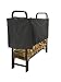 Pleasant Hearth - Premium Heavy Duty Log Rack Cover, 4 Feet, Short Cover