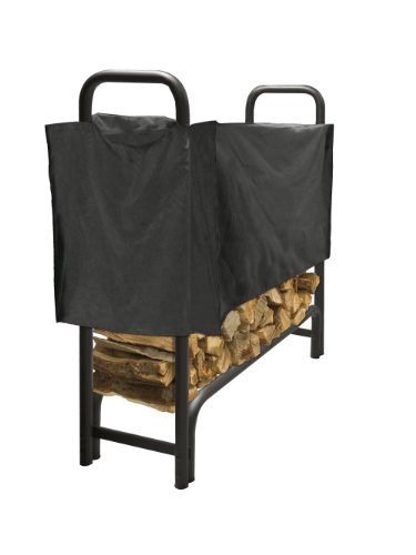 Pleasant Hearth - Premium Heavy Duty Log Rack Cover, 4 Feet, Short Cover