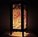 Thai Vintage Handmade Asian Oriental Thai Royal Bengal Tiger Bedside Table Light or Floor Wood Paper Lamp Shades Home Bedroom Garden Decor Modern Design from Thailand