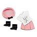 Emily Rose 14 Inch Fashion Doll Clothes 5-PC Parisian Skirt Outfit Gift Set, Including Boots and Matching Hat | Gift Boxed! | Compatible with 14.5