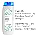 Amazon Brand - Solimo Dandruff Shampoo, Dry Scalp, 14.2 Fluid Ounce (Pack of 6)