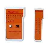 Optimal Shop Portable 9 LED Indicators HDMI High Definition Cable Tester Tool with Storage Case T0708 T15