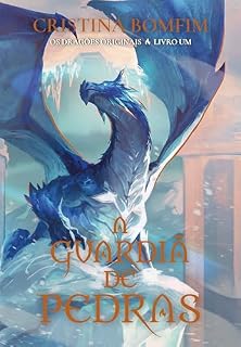 Livro A guardiã de pedras – Romantasia slow burn em edição com capa dura e pintura trilateral, primeiro livro da série Os Dragões Originais