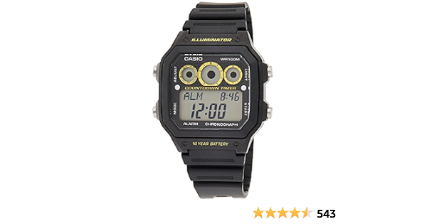 Casio Collection Men's Watch AE-1300WH-1AVEF : Amazon.com.au: Clothing,  Shoes \u0026 Accessories