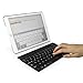 BoxWave Keyboard Compatible with Nabi Big Tab HD20 - SlimKeys Bluetooth Keyboard, Portable Thin with Chiclet-Style Keys - Jet Black