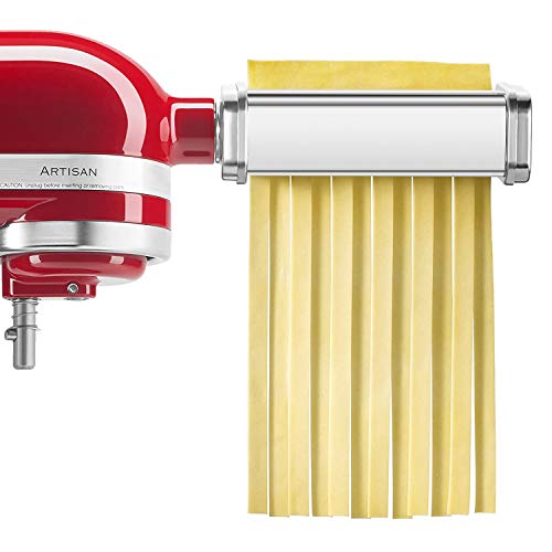 InnoMoon 3-Piece Pasta Roller & Cutter Attachment Set for KitchenAid Stand Mixers, Stainless Steel Pasta Maker Accessories - Thumbnail 5