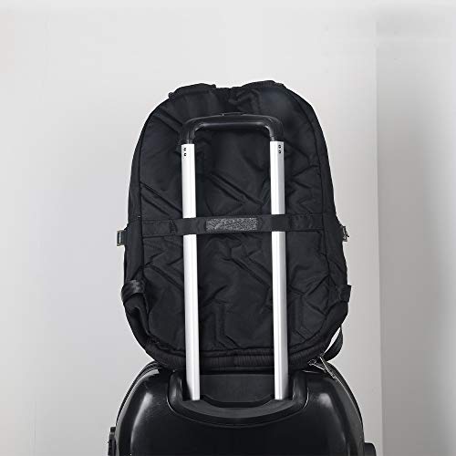 ArtST Motorcycle Bike Hard Shell Backpack Fits for 15.6" Laptop and Notebook - Perfect for Riding Travelling Camping Cycling Storage Bag (blue) - Thumbnail 3