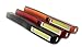 Pack of 3 Portable LED Work Light, Rechargeable COB LED Work Light 220 Lumen [1W LED+3W COB LED] w/Magnetic Clip & Built-in 3.7v 800mAh Battery. Perfect for Camping Emergency Inspection
