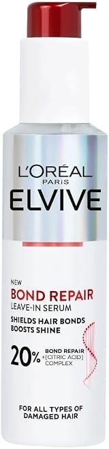 L'Oréal Paris Elvive Bond Repair Leave-In Serum 150ml with Citric Acid