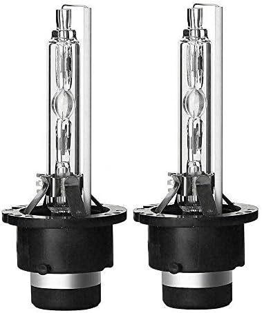 Sportiva HID Xenon D4S Replacement Bulbs compatible for 2007 2008 Solara Factory Headlight HID Bulbs 6000K Pure White