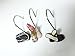 Doupoo Home Decorative Handbag High-Heel Shoes Lipsticks Shower Curtain Hooks Rings Make Up Set of 12