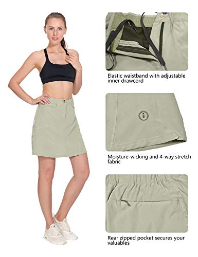 image for Little Donkey Andy Women's Athletic Skort Build-in Shorts with Pockets