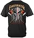 Erazor Bits fire Fighter Shirt | American Pride Firefighter Skull of Freedom Shirt FF2396XL
