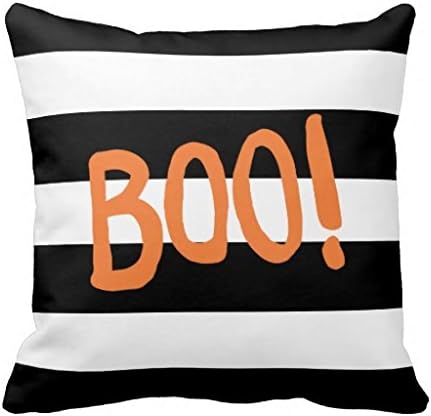 Boo Halloween Throw Pillow Case