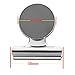 Homder 10 Pack Stainless steel Strong Refrigerator Magnet Clips with Neodymium Magnet - 38mm Wide - Perfect Kitchen Magnets Picture Magnets Calendar Magnets for House Office Personal Use
