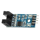 SUKRAGRAHA LM393 Chip Motor Measuring Comparator Speed Sensor Module Slot Type IR Optocoupler for MCU Arduino