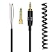 Sqrmekoko Extension Spring Relief Coiled Audio Cable for Sony MDR-7506 7509 MDR-V6 V600 V700 V900 ATH-M50 Headphones