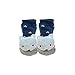allydrew Non-Skid Cartoon Animal Bootie Slipper Socks for Babies (Set of 6)