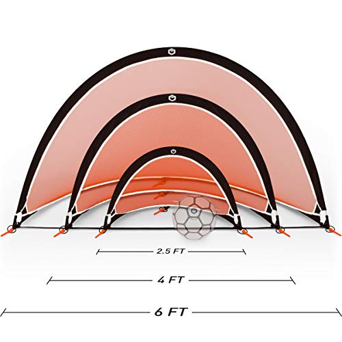 GOLME-PRO-Pop-Up-Soccer-Goal-Two-Portable-Soccer-Nets-with-Carry-Bag-Sizes-25-4-and-6