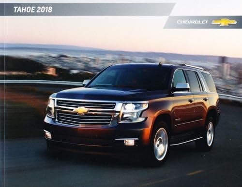 2018 Chevrolet Tahoe 28-page Original Car Sales Brochure Catalog