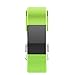 For Fitbit Charge 2 Bands, FreshZone Accessories Replacement Silicone Watch Band Wristband for Fitbit Charge 2 (No Tracker) (Green 1)