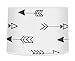 Sweet Jojo Designs Arrow Print Boys or Girls Baby Childrens Lamp Shade for Black and White Fox Collection