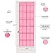 Unjumbly Over-the-Door Shoe Rack, Pink, 24-Pocket, Oxford Fabric, Easy to Use, Multifunctional