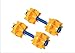 Kiefer Water Workout Dumbbells with 6-Inch Diameter Floats, Medium Resistance (1-Pair), Yellow (Model: 650610-Ylw)