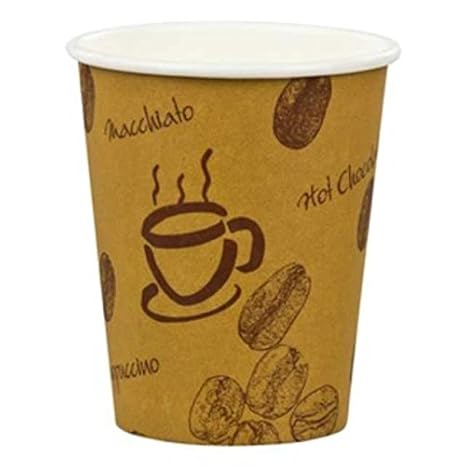 100 Stk. Kaffeebecher Premium, Coffee to go, Pappe beschichtet, 12oz., 300 ml / Hochwertiger hitzebeständiger 'Coffee to go' 