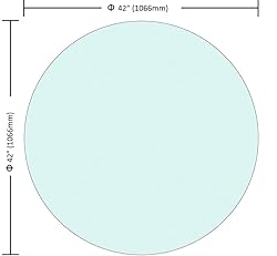 LFVFFA 42" Round Tempered Glass Table top; DIY