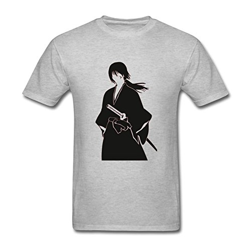 Kingdiny Men's Rurouni Kenshin Samurai T Shirt