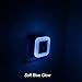 iAVO Soft Blue Glow, 0.5W Plug in Night Lights, Dusk to Dawn Senor, 2 Pieces
