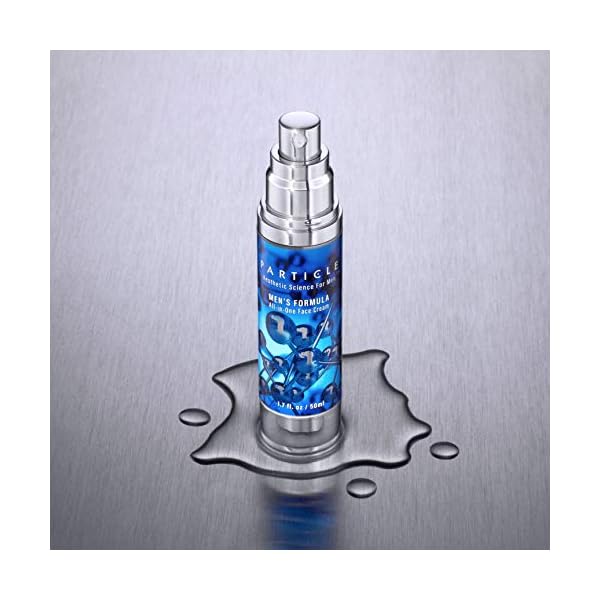 particle face cream for men