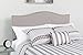 Flash Furniture Lexington Upholstered Full Size Headboard with Accent Nail Trim in Light Gray Fabric
