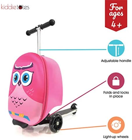 children's luggage with light up wheels