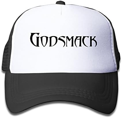 Macthy Godsmack Band Logo Boy's Mesh Snapback Hat Cap Black