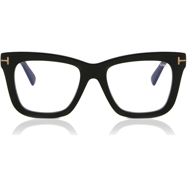Eyeglasses Tom Ford FT 5735 -B 090 Shiny Transparent Blue