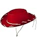 Jacobson Hat Company Childs Western Style Kids Cowboy Ranch Hat Red