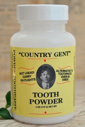 Country Gent Tooth Powder: Family Affordable, Alternative to Toothpaste
