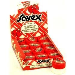 SAVEX CHERRY Lip Balm .25oz 12pack