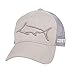 Costa Stealth Hat Marlin Gray OS