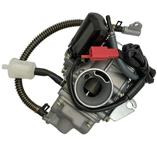 150cc Carburetor for GY6 4 Stroke Engines Electric Choke Motorcycle Scooter 152QMJ 157QMI with Air Filter Intake Manifold